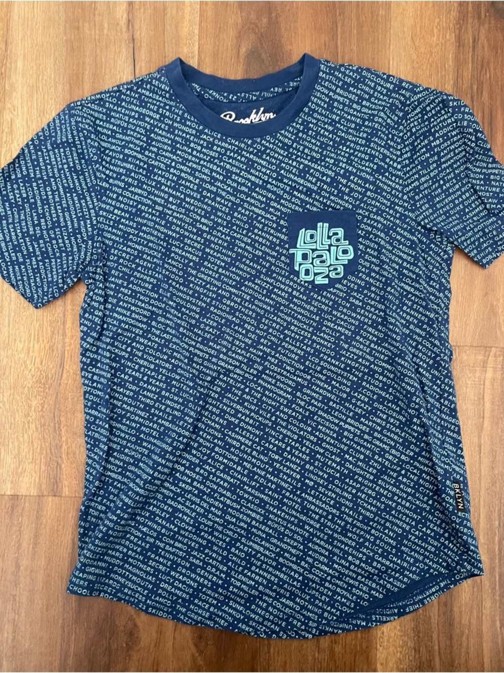 Brooklyn cloth Lollapalooza shirt